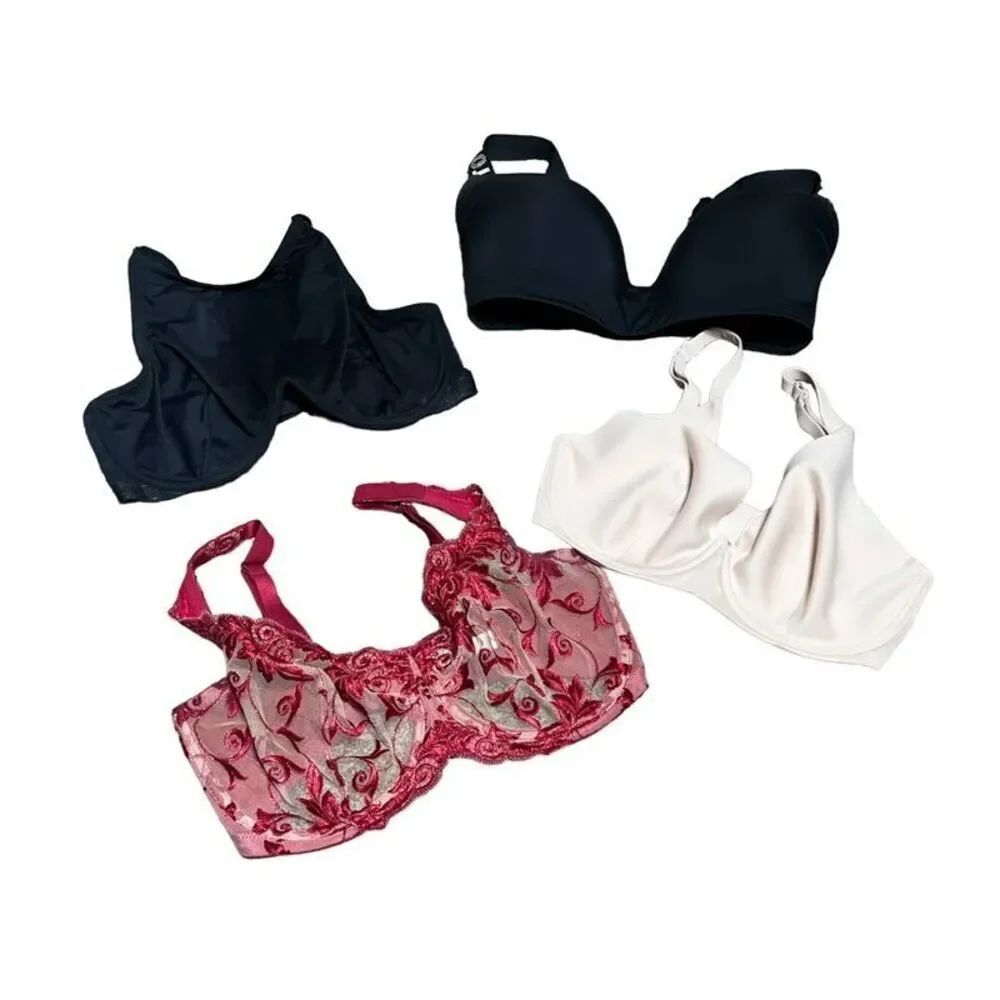 Victoria's Secret, Soma, and Chantelle Bra Lot of 4 Size 34DDD